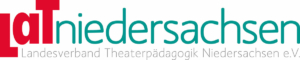 Logo vom "Landesverband Theaterpädagogik Niedersachsen".